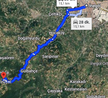 BURSA İNEGÖL TUZLA MAH. 530M²  ARSA SATILIKTIR - BURSA İNEGÖL fotoğraf 5
